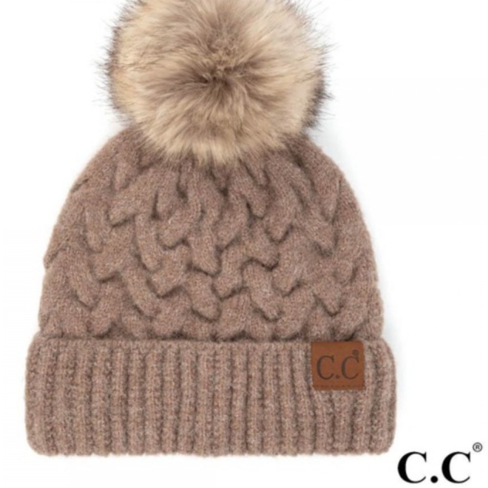 C.C. Pom Beanie